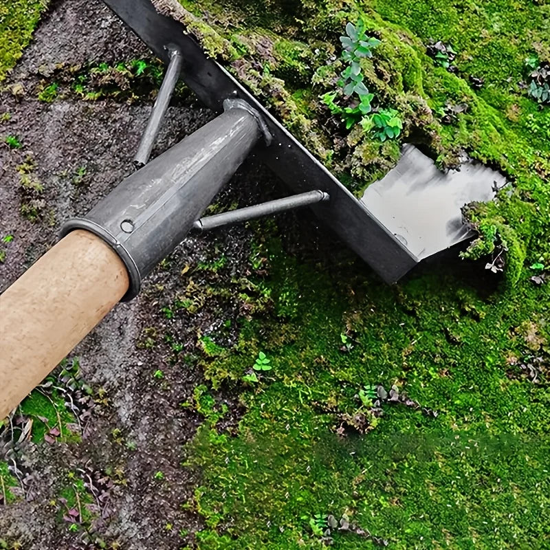 1pc Stainless Steel Garden Weeder - Ergonomic Handle Sharp Blades For Patio Lawn Garden Care | 24-hour Shipping