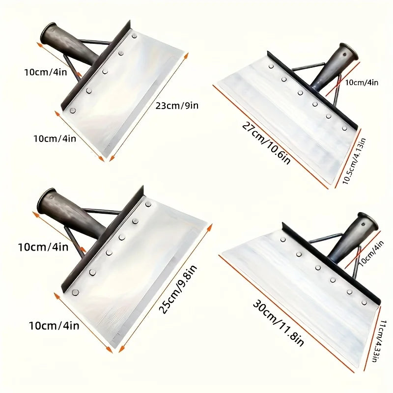 1pc Stainless Steel Garden Weeder - Ergonomic Handle Sharp Blades For Patio Lawn Garden Care | 24-hour Shipping